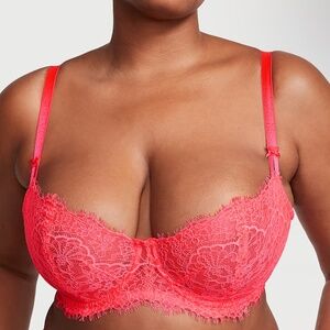 Victoria's Secret Red Lace Bra